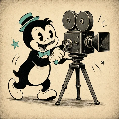 AI-generated cartoon illustration — sample output cleaned by the watermark remover